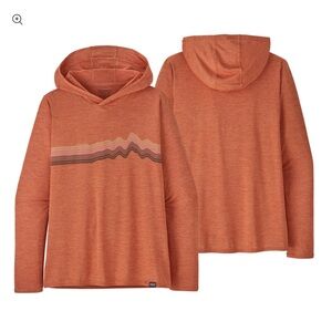 Patagonia capilene Long Sleeve hooded Tee nwt